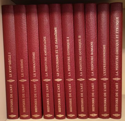 Lot of modern bound books