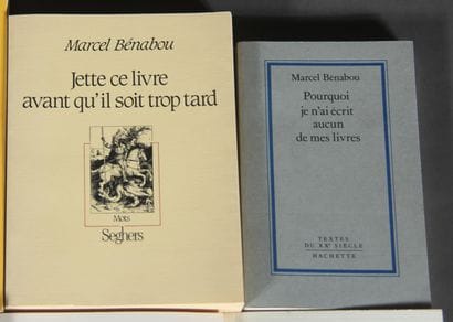 Marcel BENABOU.

Why I did not write any...