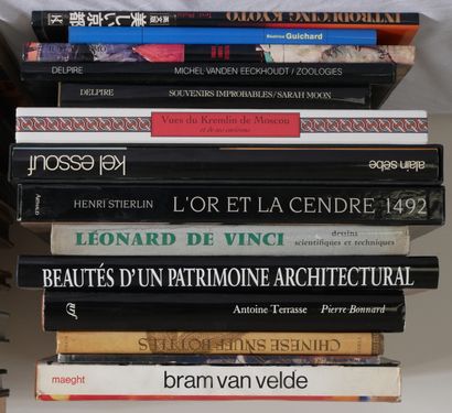 Lot of art books