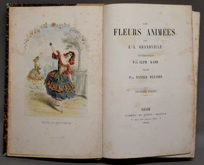 J. J. GRANDVILLE. 

The animated flowers.

Introduction...
