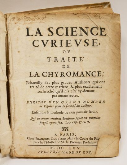 [JEAN TAISNIER]. 

La Science curieuse ou...