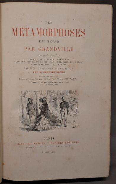 J. J. GRANDVILLE. 

The Metamorphoses of...
