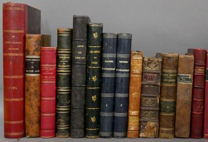 Lot of 19th and 20th century books, bound...