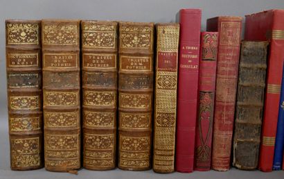 Lot of 19th and 20th century books, bound...