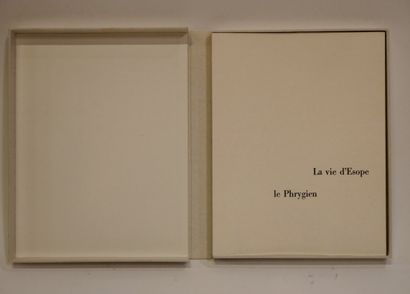 Jean de LA FONTAINE. 

The life of Aesop...