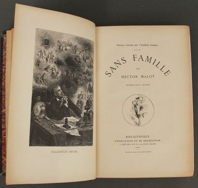 Hector MALOT

Without family

Hetzel, 1/2...