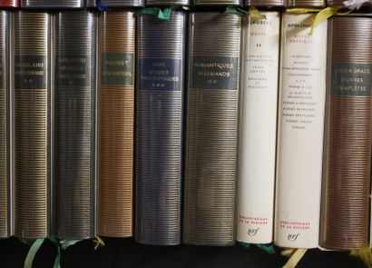 LA PLEIADE

Set of 59 volumes in-12, some...