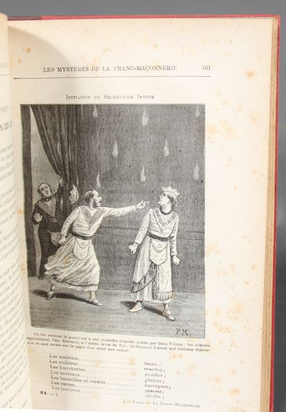 Leo TAXIL. 

The mysteries of Freemasonry...