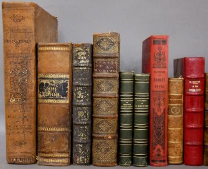 Lot of 19th and 20th century books, bound...