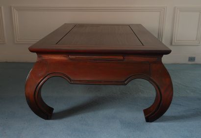Natural wood coffee table, modern China

H...
