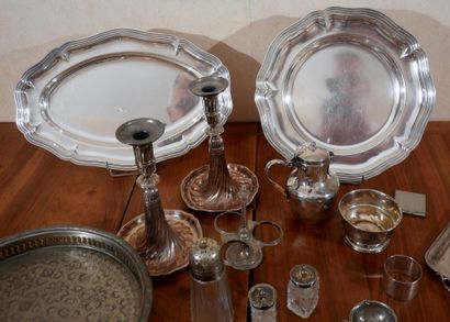 Various silver plated metal lots