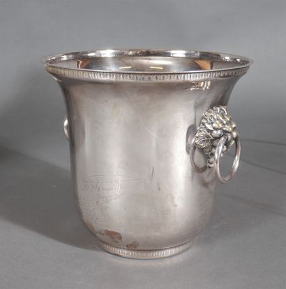 CHRISTOFLE and others

Set of seven metal...