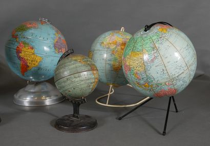 Set of eight mismatched maps (wear, acci...