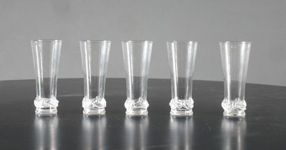 *DAUM

Five crystal orangeade glasses in...