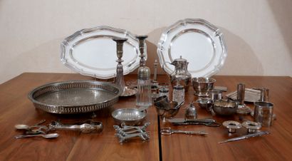 Various silver plated metal lots