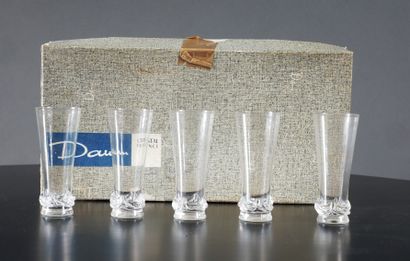 *DAUM

Five crystal orangeade glasses in...