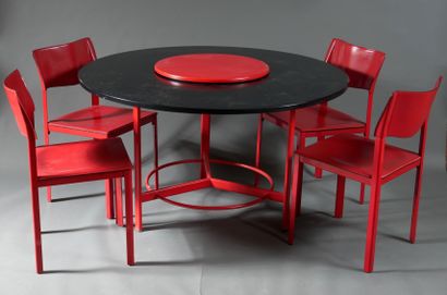 *Dining room furniture including a table...