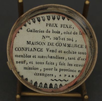 Lot :

- Marie PUISOYE

Enamelled metal plate...