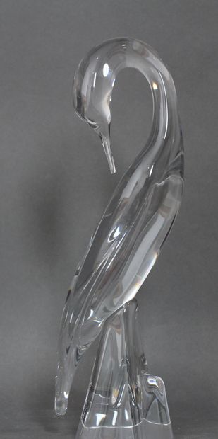 *DAUM France

Heron

Crystal proof signed...