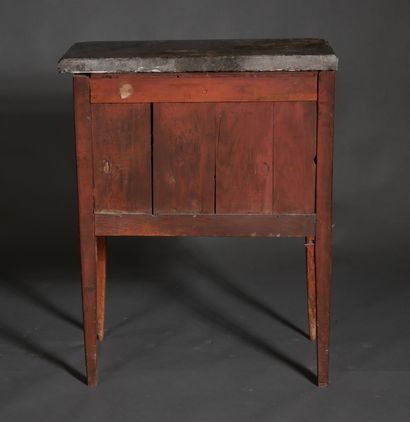 Veneer chest of drawers with two drawers...
