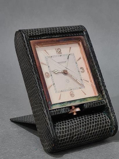 JAEGER LECOULTRE

Pendulette de voyage à...