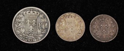 HENRI V roi de France

Lot de trois pièces...