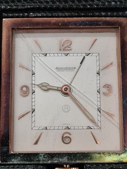 JAEGER LECOULTRE

Pendulette de voyage à...