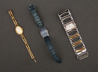 Pierre LANNIER

Deux montre de dame en métal...