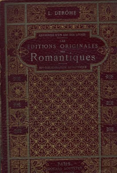 E. MOURA
Catalogue de sa bibliothèque romantique....
