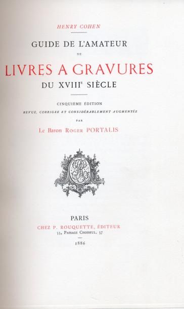 HENRY COHEN
Guide de l'amateur de livres...