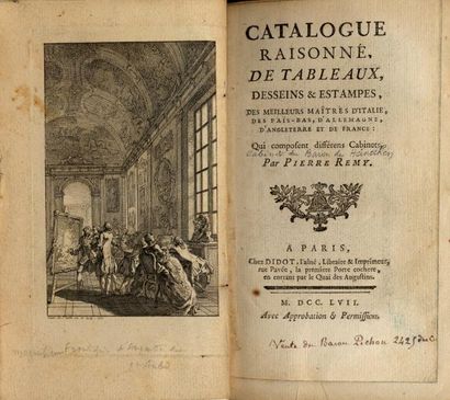 PIERRE RÉMY
Catalogue raisonné de tableaux,...
