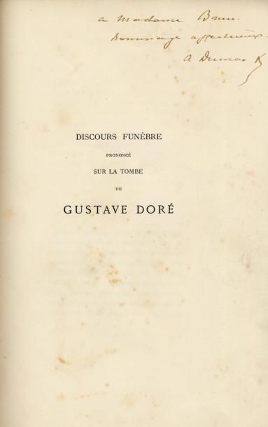 ALEXANDRE DUMAS FILS
Discours funèbre prononcé...