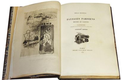 GOUDEAU Émile
Paysages parisiens. Paris,...