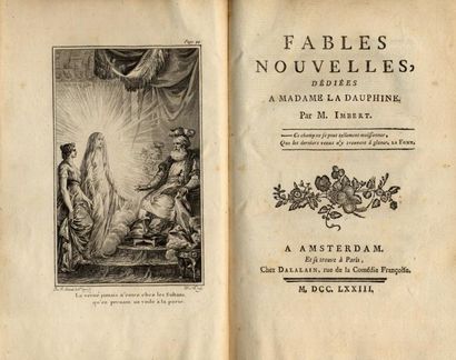BARTHELEMY IMBERT
Fables nouvelles. Gravure...