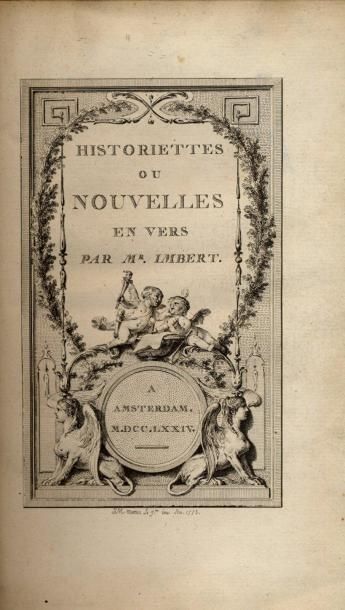 BARTHÉLÉMY IMBERT
Historiettes ou nouvelles...