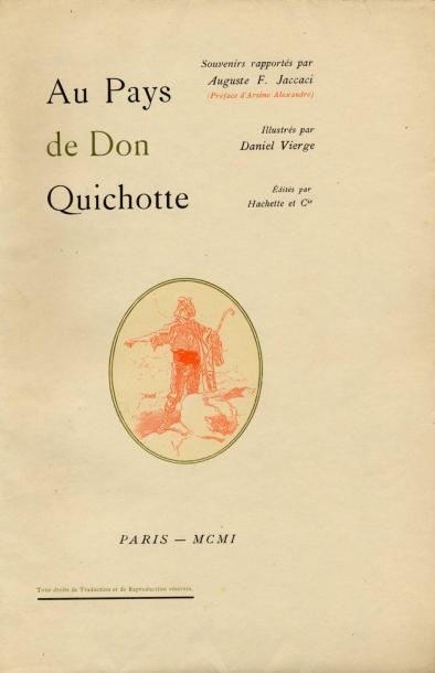 AUGUSTE F. JACCACI
Au pays de Don Quichotte....