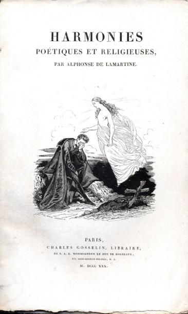 ALPHONSE DE LAMARTINE
Harmonies poétiques...