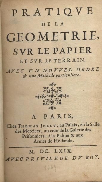 SÉBASTIEN LE CLERC
Pratique de la géométrie...