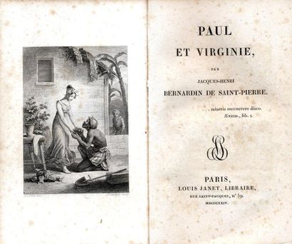 BERNARDIN DE SAINT-PIERRE
Paul et Virginie....