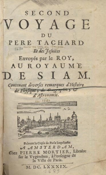 [TACHARD]
Second voyage du père Tachard et...