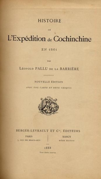 LÉOPOLD PALLU DE LA BARRIÈRE
Histoire de...
