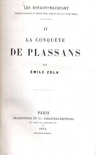 ÉMILE ZOLA
La Conquête de Plassans. IV. Les...