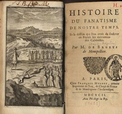 M. DE BRUEYS
Histoire du fanatisme de notre...