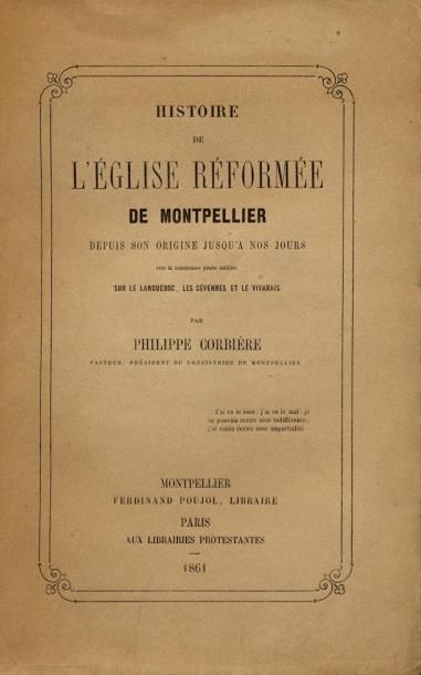PHILIPPE CORBIÈRE
Histoire de l'église réformée...