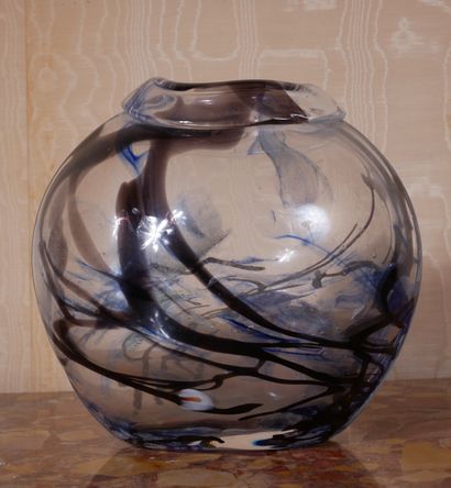 *Jean Paul van LITH (1940-)
Vase en verre...