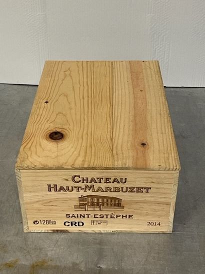 12 bouteilles Château HAUT MARBUZET, Saint...