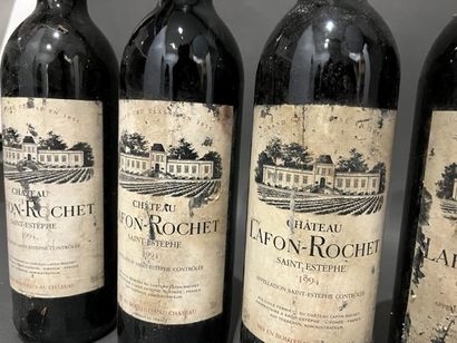 6 	bouteilles 	Château 	LAFON-ROCHET, 4°...