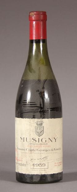 1	 bouteille 	MUSIGNY, 	