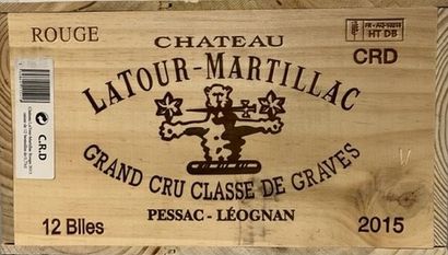 12 bouteilles Château LA TOUR MARTILLAC,...