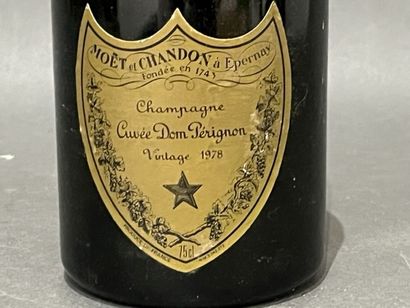 1	 bouteille de champagne DOM PERIGNON, 	Moët...